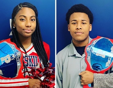 PHS Jewel Travis & Tylell Linen Named PCSD “Athletes of the Month!”
