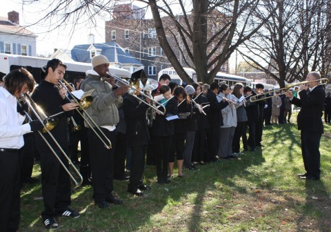 PHS Band Performs For Veterans Day