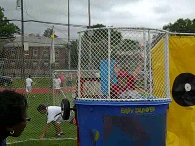 Principal Lazarus Gets Dunked!