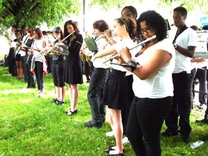 Memorial Day - Band Participates in Ceremony
