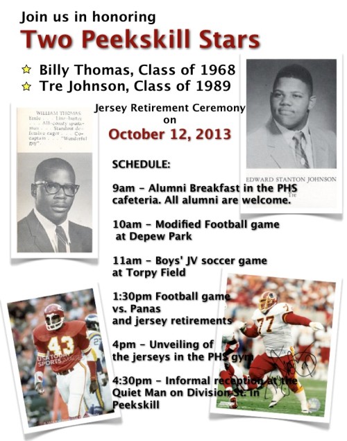 October 12: A Day of Sport and Honoring Peekskill Stars