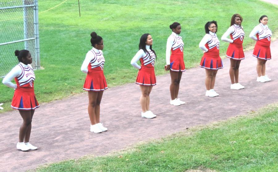 Cheerleaders Build School Spirit