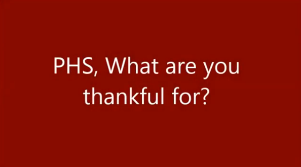 What are you thankful for?