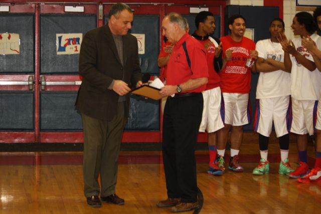 February 7 was Coach Lou Panzanaro Day in Peekskill, New York