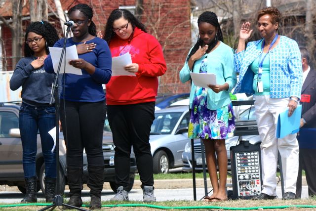 Arbor Day Celebrated on PHS Parade Ground