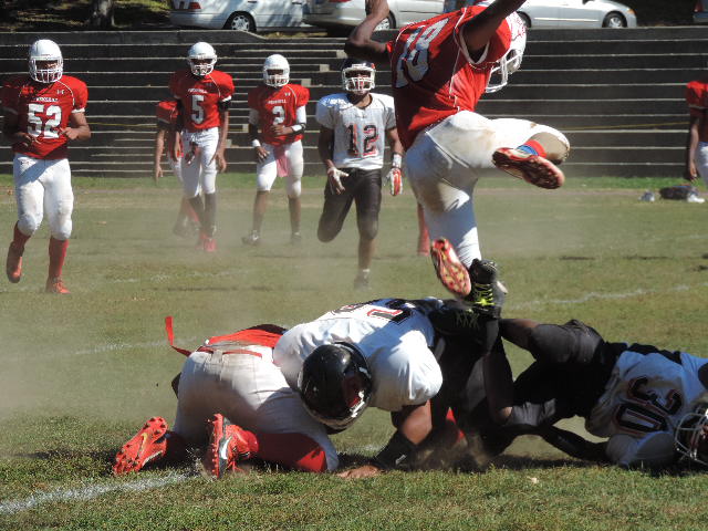 Peekskill Red Devils tower over Riverdale 41-0 