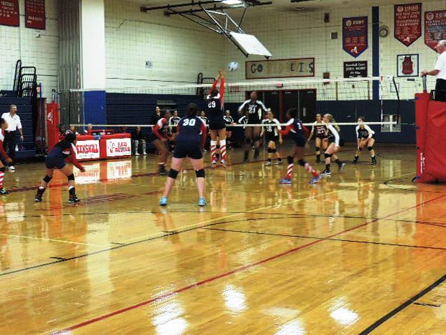 PHS+Girls+Volleyball+falls+to+Ossining