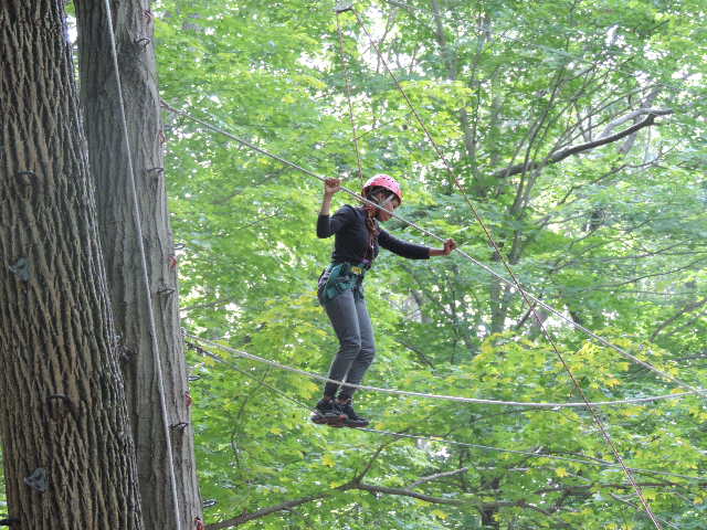 PACE program Visits the Sharpe Reservation