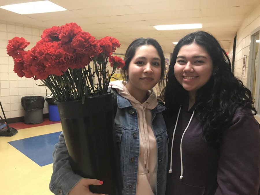 Art Club Selling Valentine's Day Carnations for $1